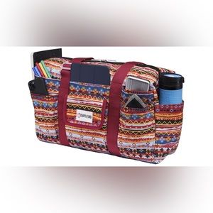 ⭐️ NWT Travel Bag and Utility Tote | Waterproof | Autumn Shades ⭐️